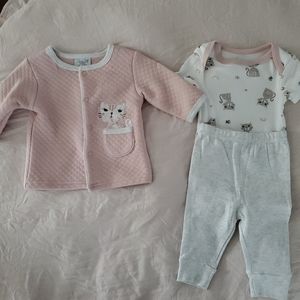 Rene' Rofe' Baby 3 Piece Set